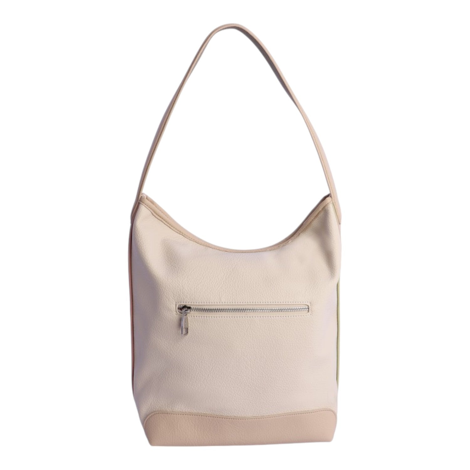 Bolso hobo Amichi Facet Beige - KimondoShop