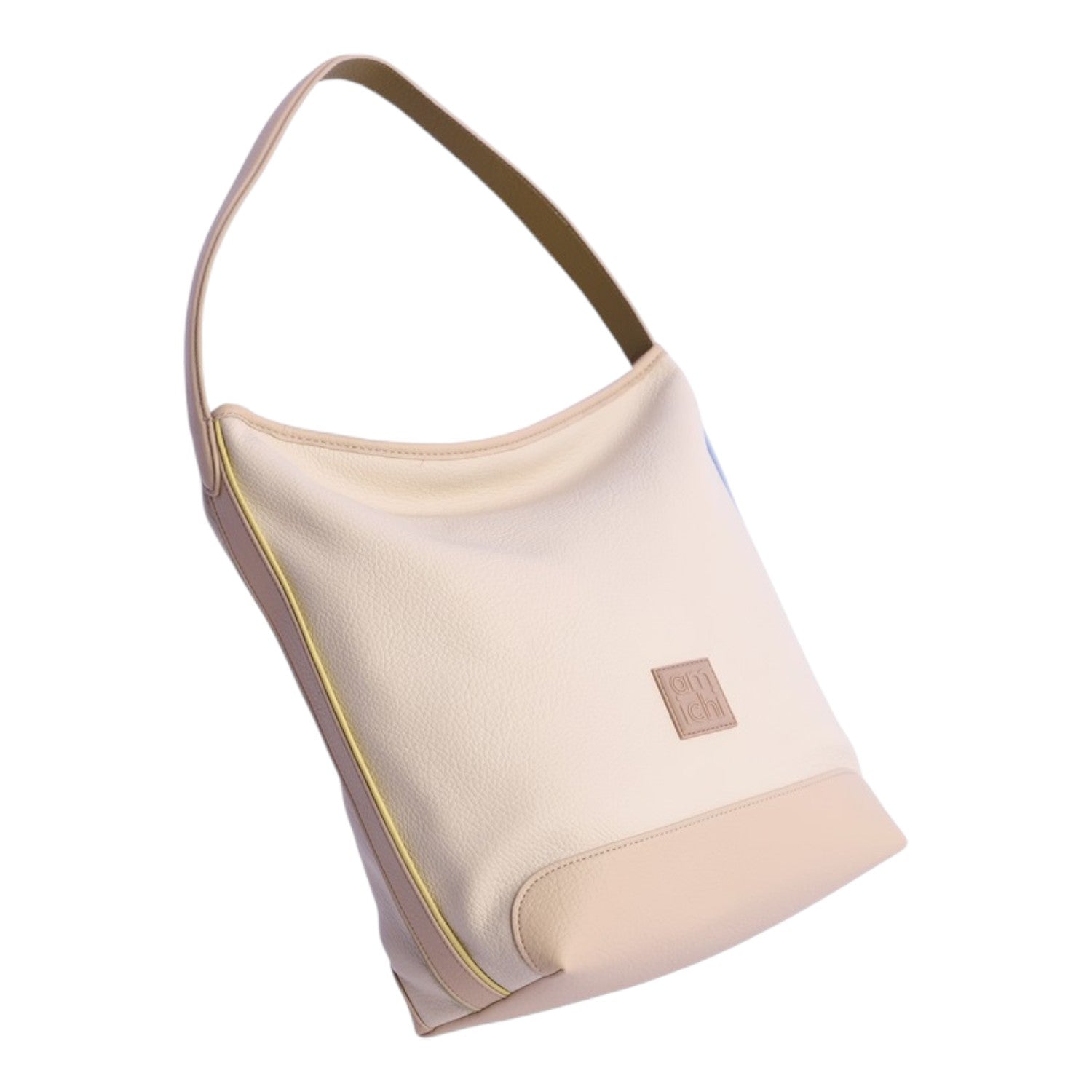Bolso hobo Amichi Facet Beige - KimondoShop