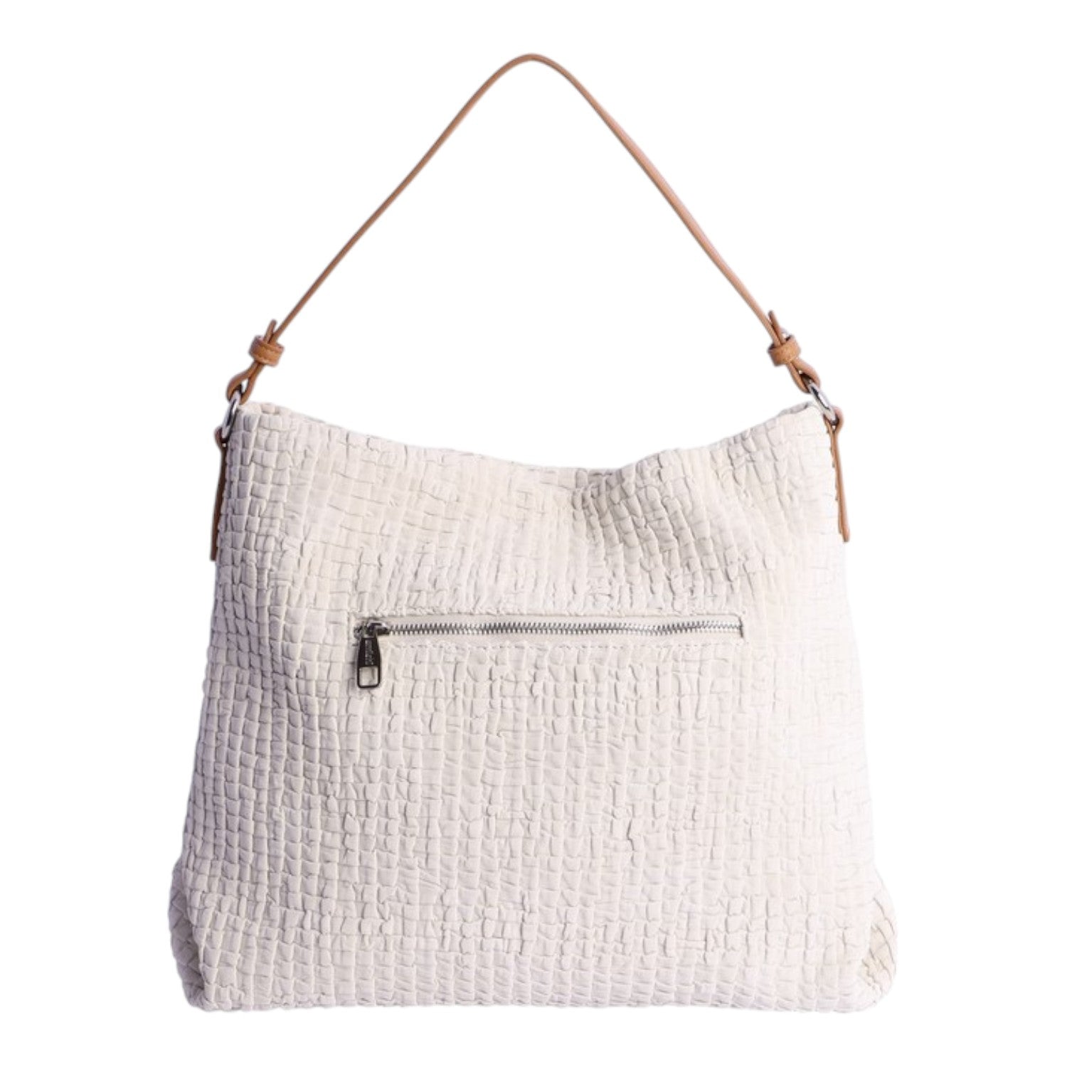 Bolso hobo Amichi Flint Marfil - KimondoShop