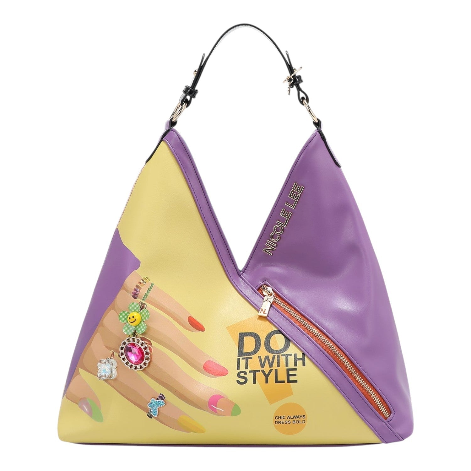 Bolso hobo Nicole Lee Nail Polish - KimondoShop