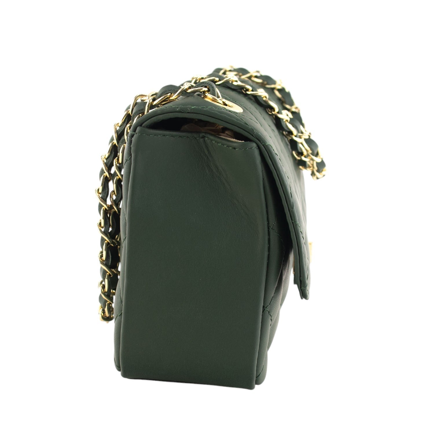 Bolso Piel Pregato Classy Verde aveto - KimondoShop