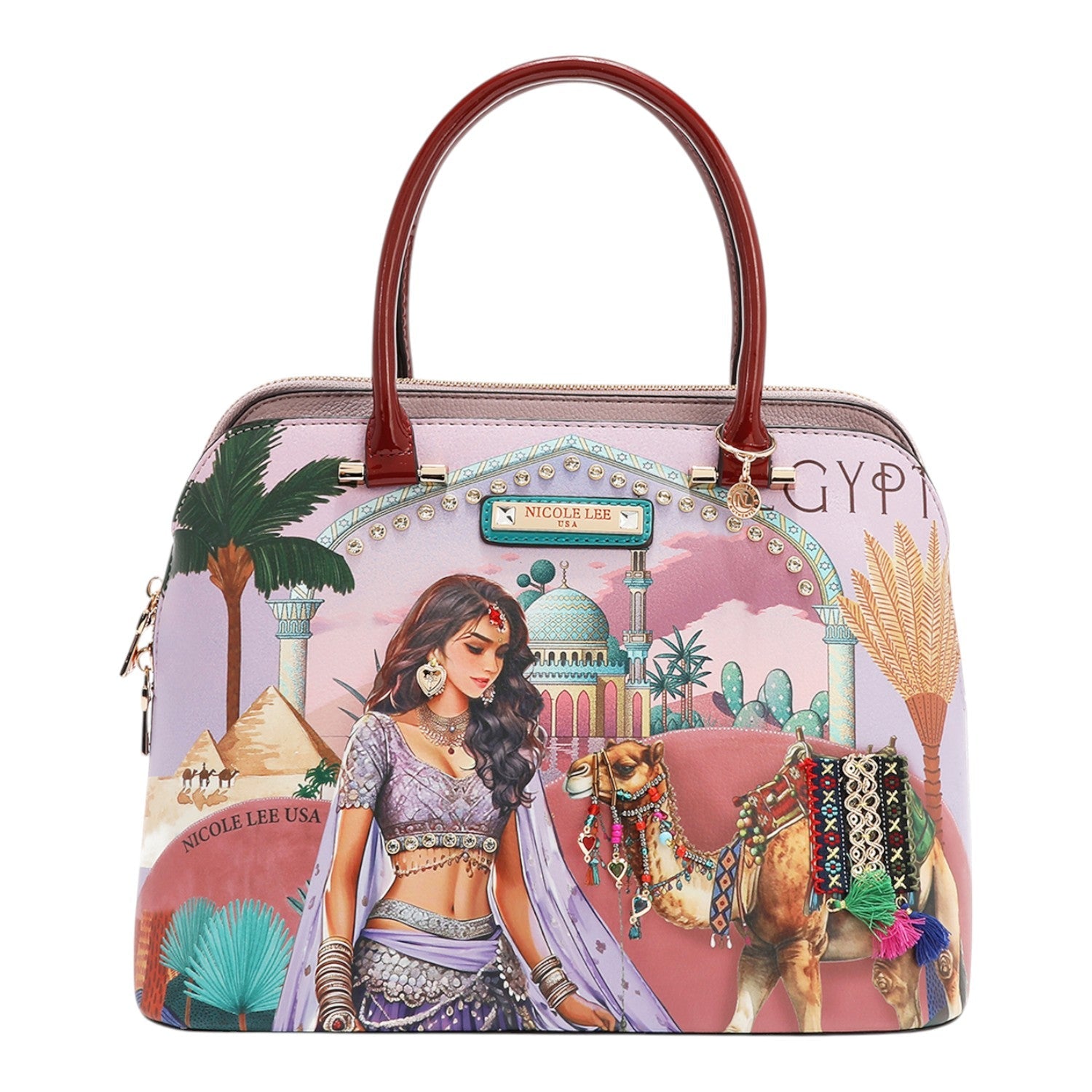 Bolso Satchel Nicole Lee Queen Cleopatra - KimondoShop