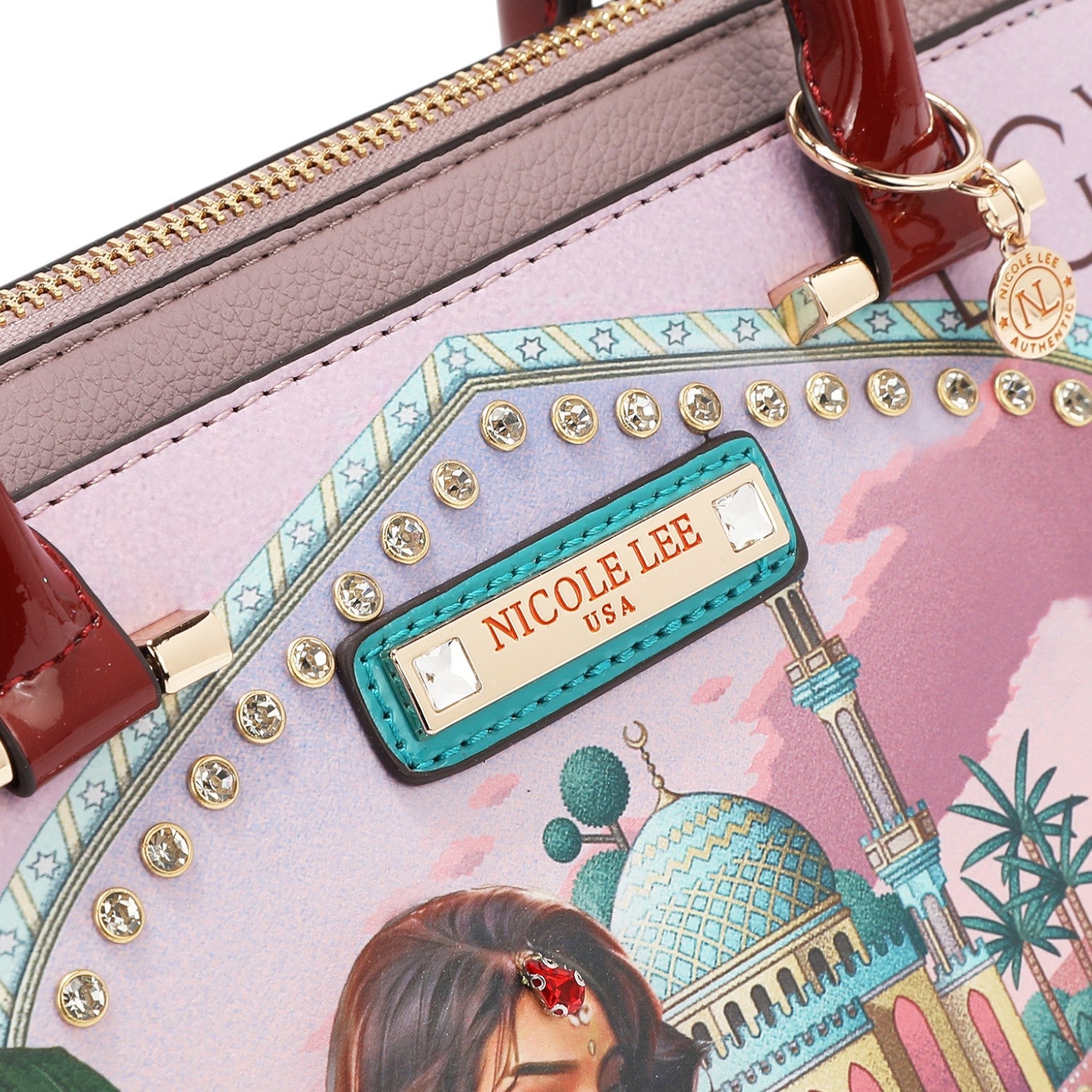 Bolso Satchel Nicole Lee Queen Cleopatra - KimondoShop
