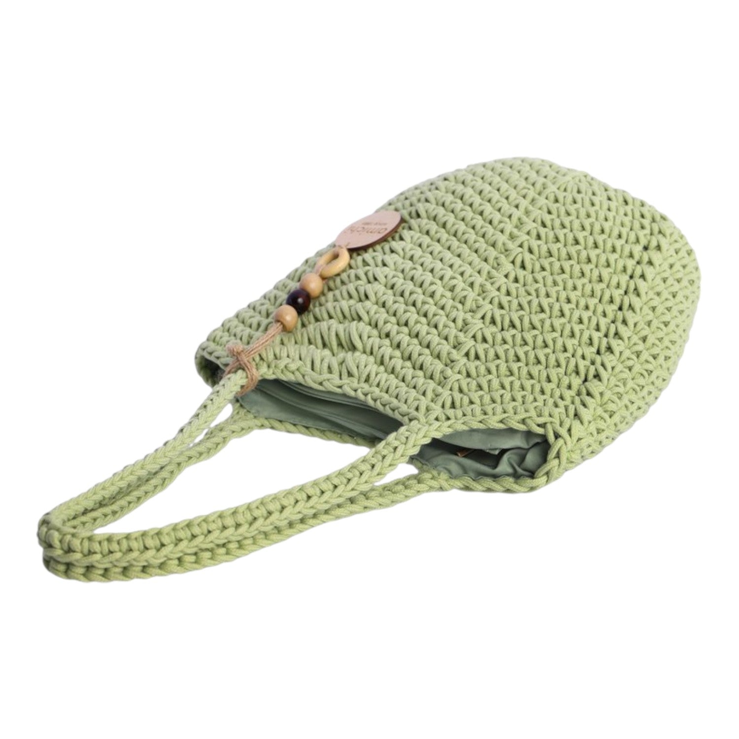 Bolso shopper Amichi punto Bask Verde - KimondoShop