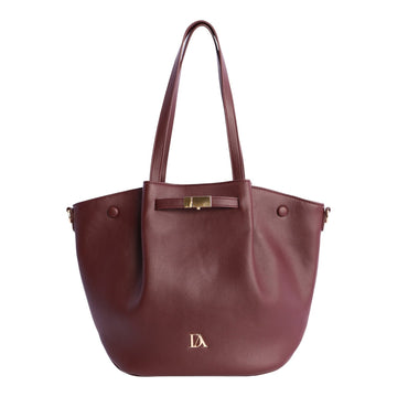 Bolso shopper Don Algodon Horizonte Burdeos - KimondoShop