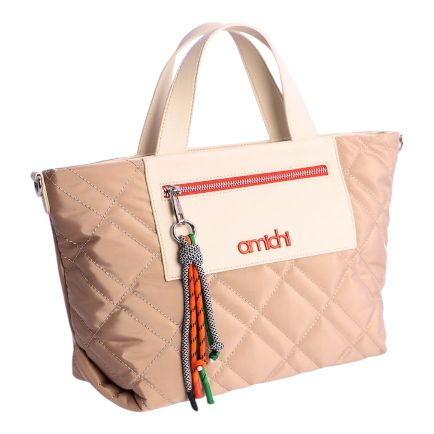 Bolso tote Amichi Verdant Beige - KimondoShop