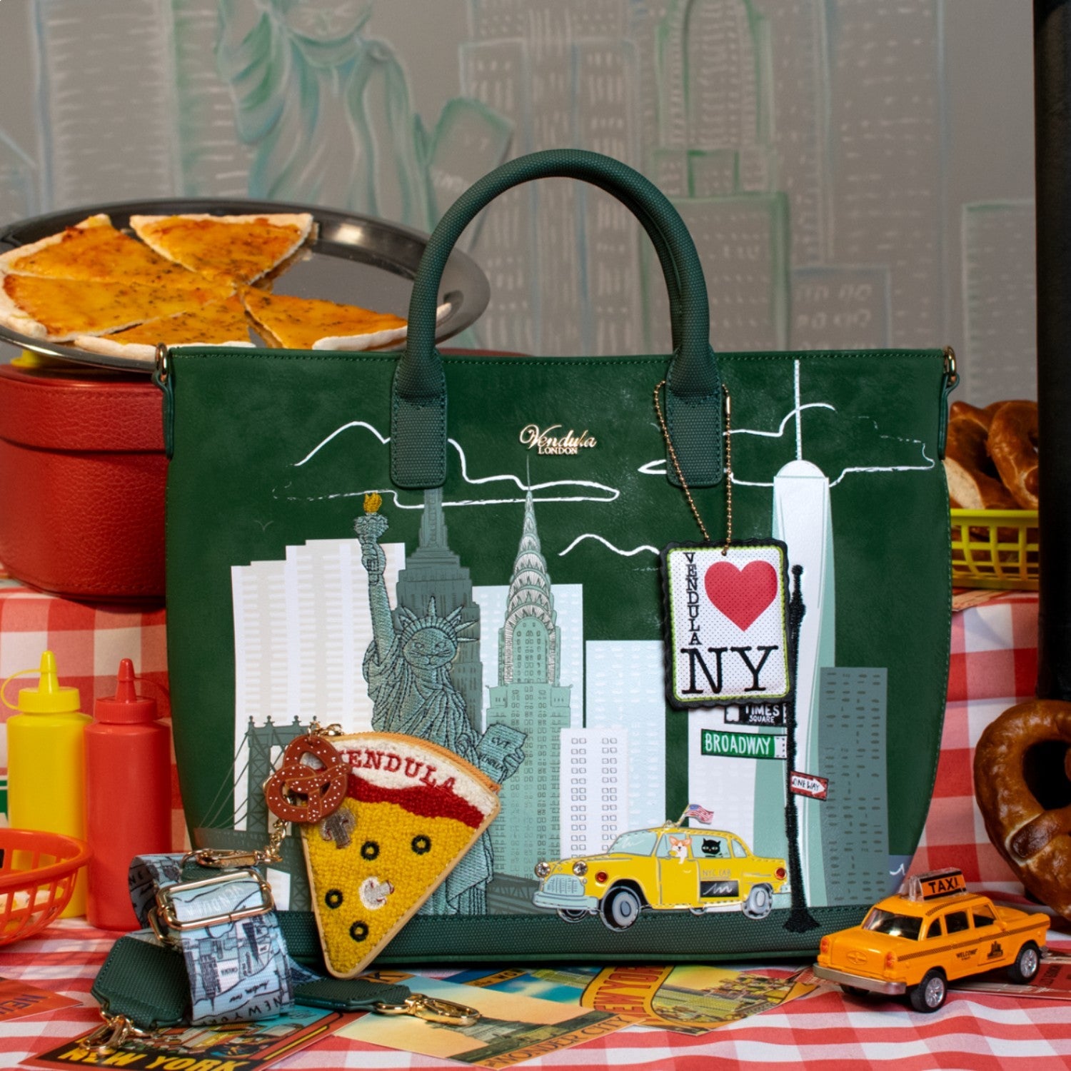 Bolso Tote Vendula New York City Cats & Corgis - KimondoShop
