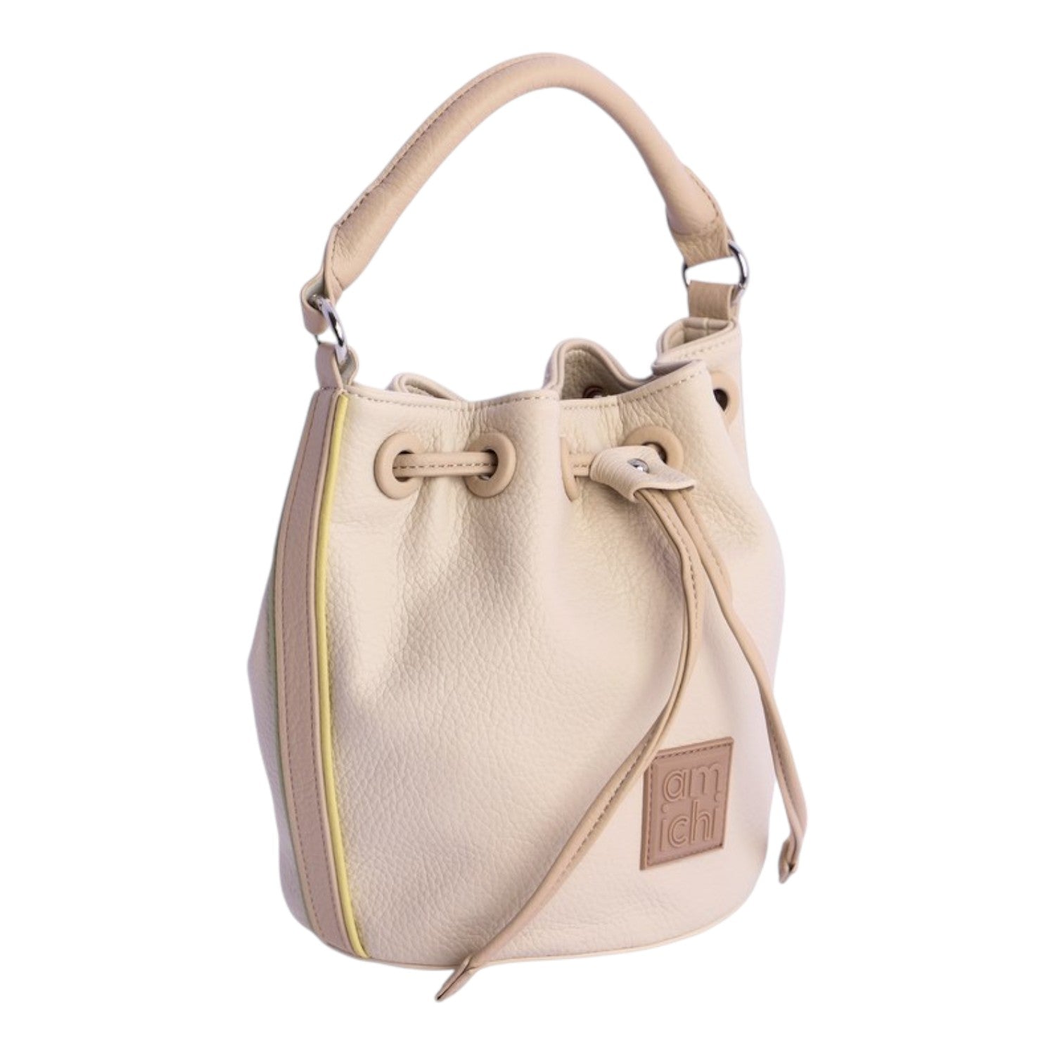 Bombonera Amichi Facet Beige - KimondoShop