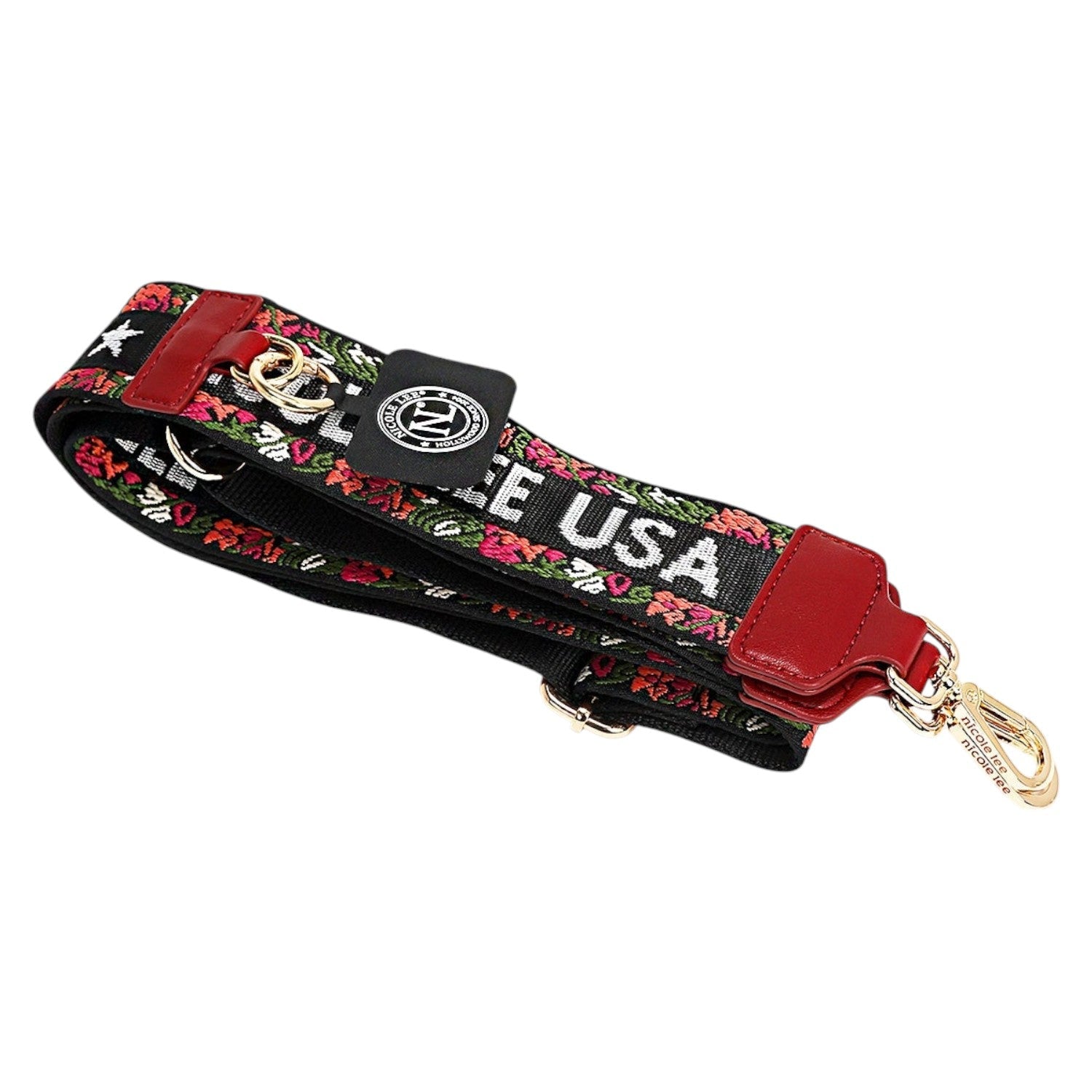 Cinta ajustable multiusos Nicole Lee Flor Rojo - KimondoShop
