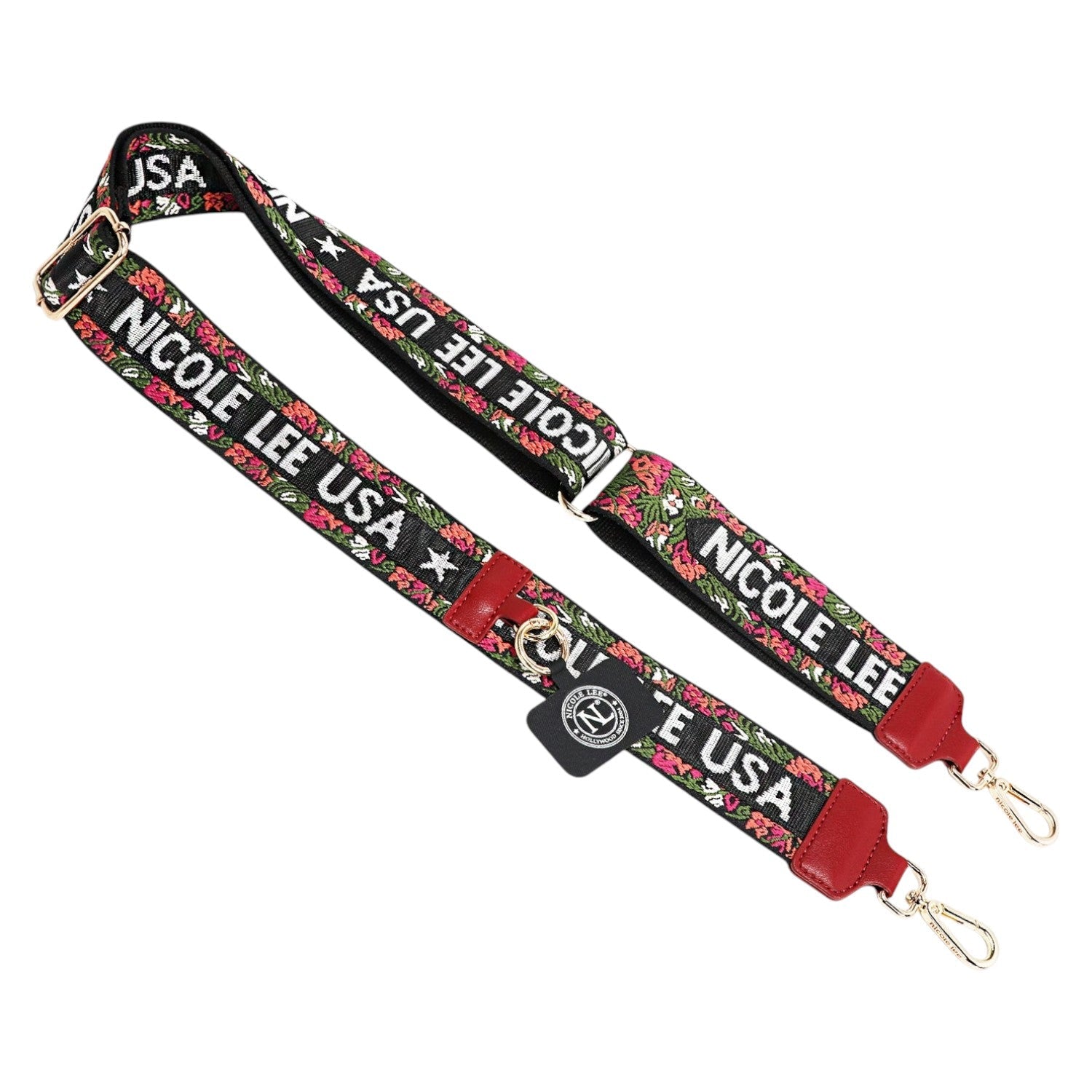 Cinta ajustable multiusos Nicole Lee Flor Rojo - KimondoShop