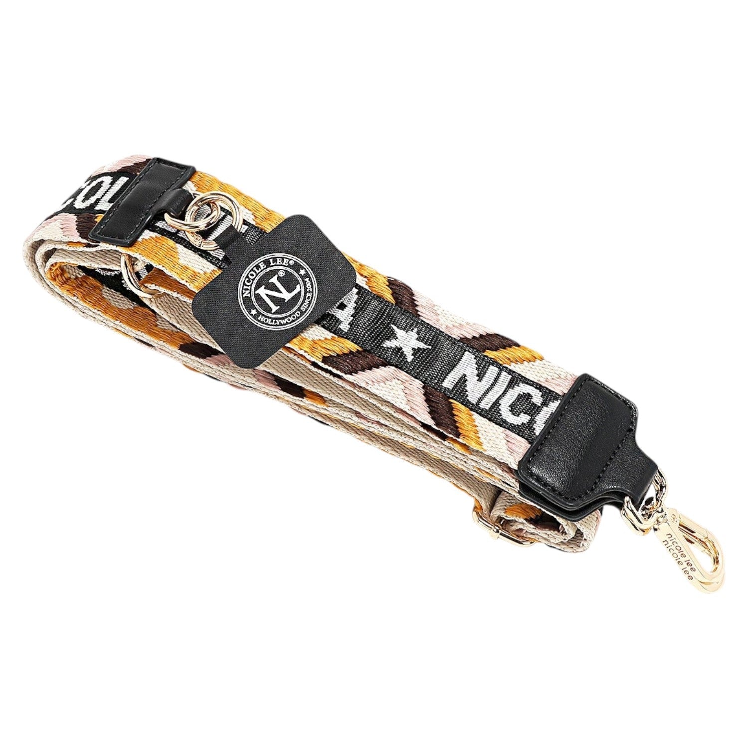 Cinta ajustable multiusos Nicole Lee Sienna Marrón - KimondoShop