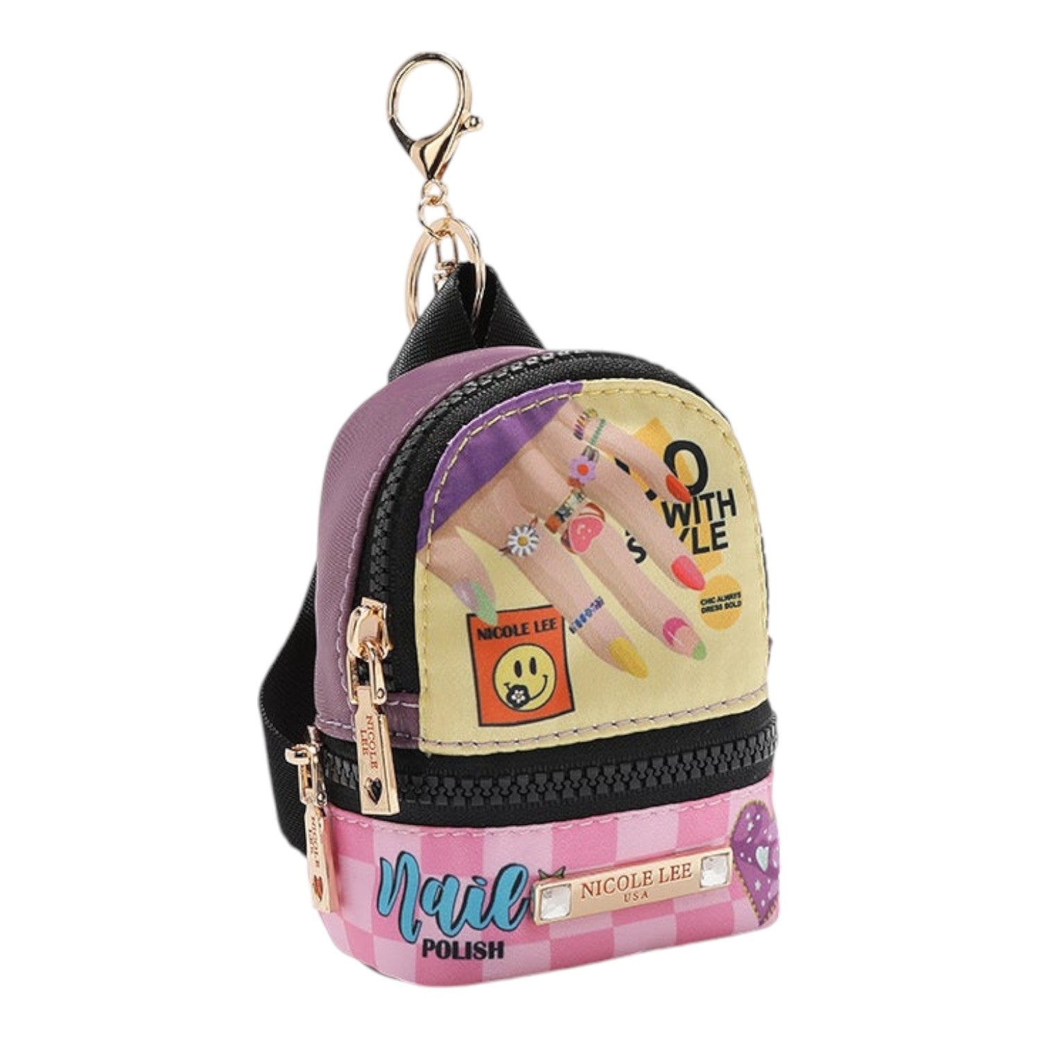 Llavero mochila Nicole Lee Nail Polish - KimondoShop