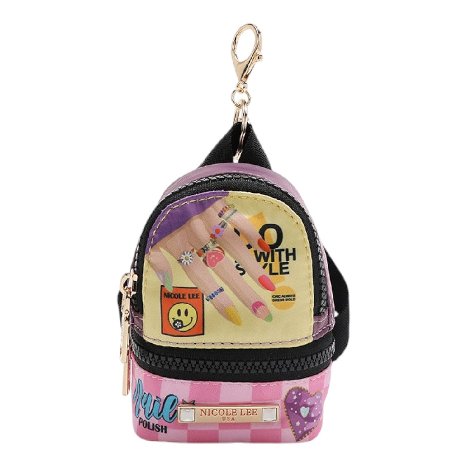 Llavero mochila Nicole Lee Nail Polish - KimondoShop