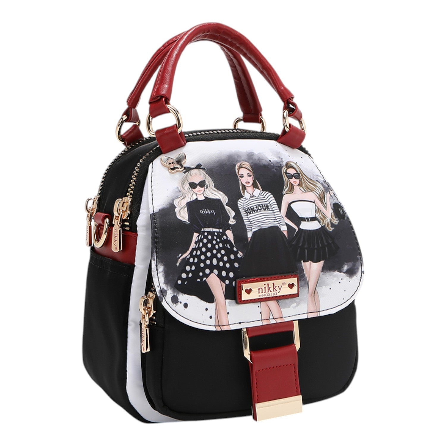Mochila convertible Nikky Trio - KimondoShop
