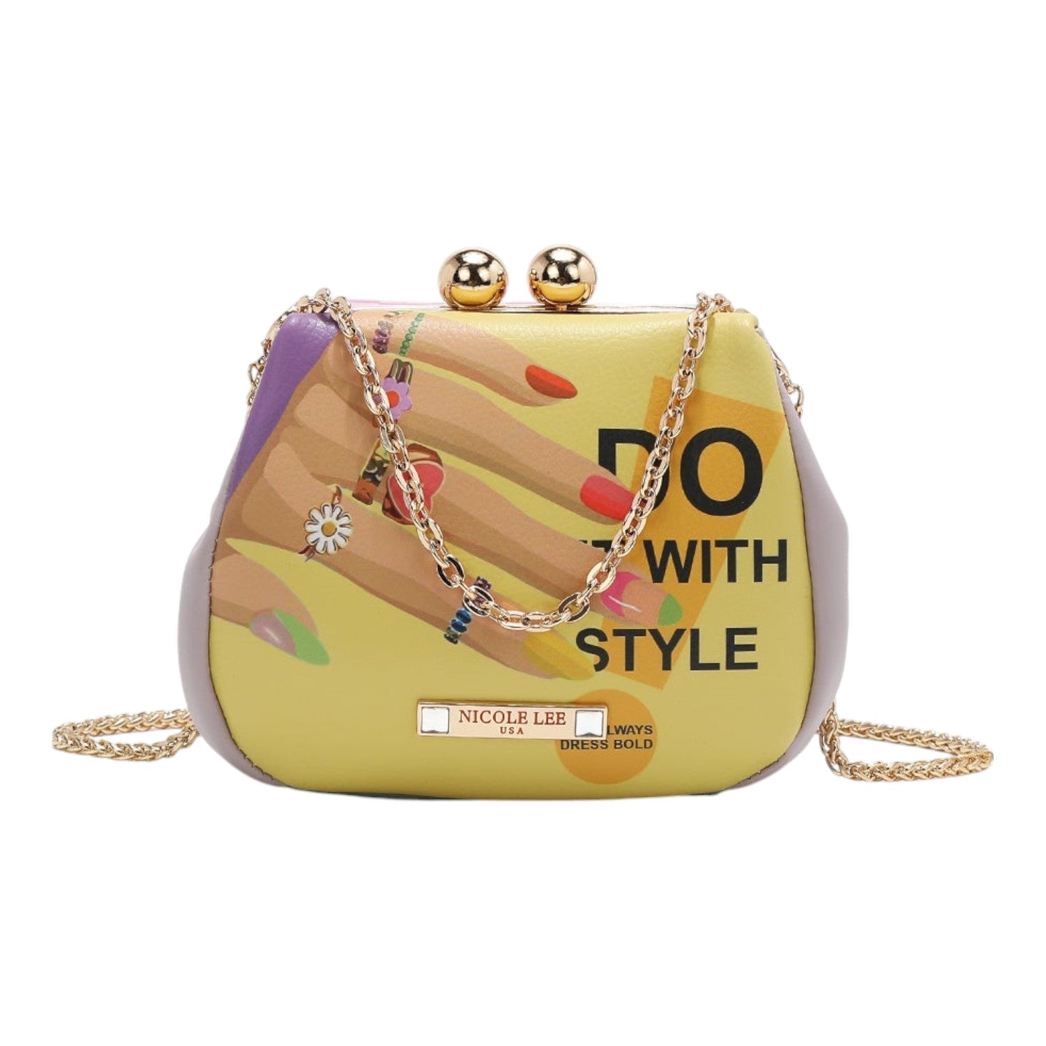 Monedero clutch Nicole Lee Nail Polish - KimondoShop