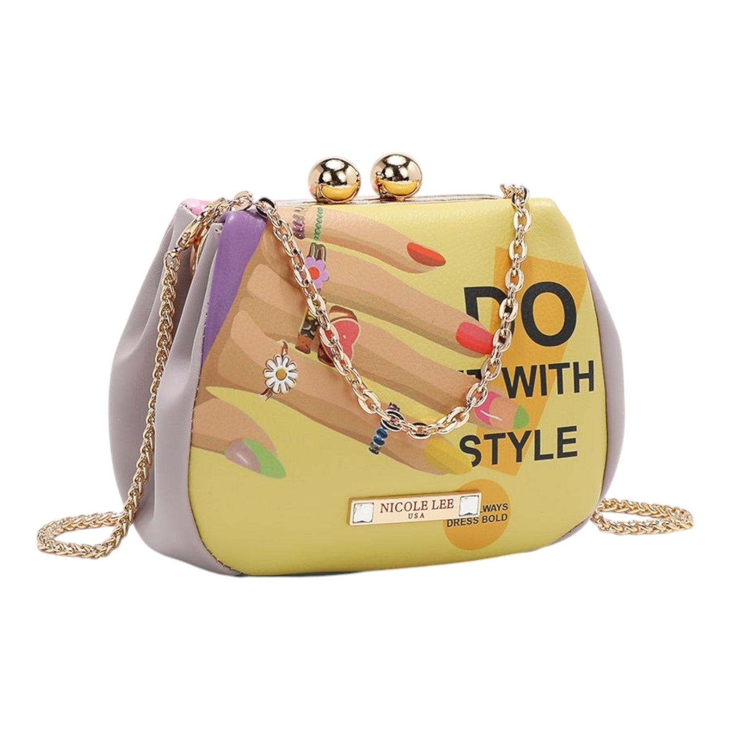 Monedero clutch Nicole Lee Nail Polish - KimondoShop