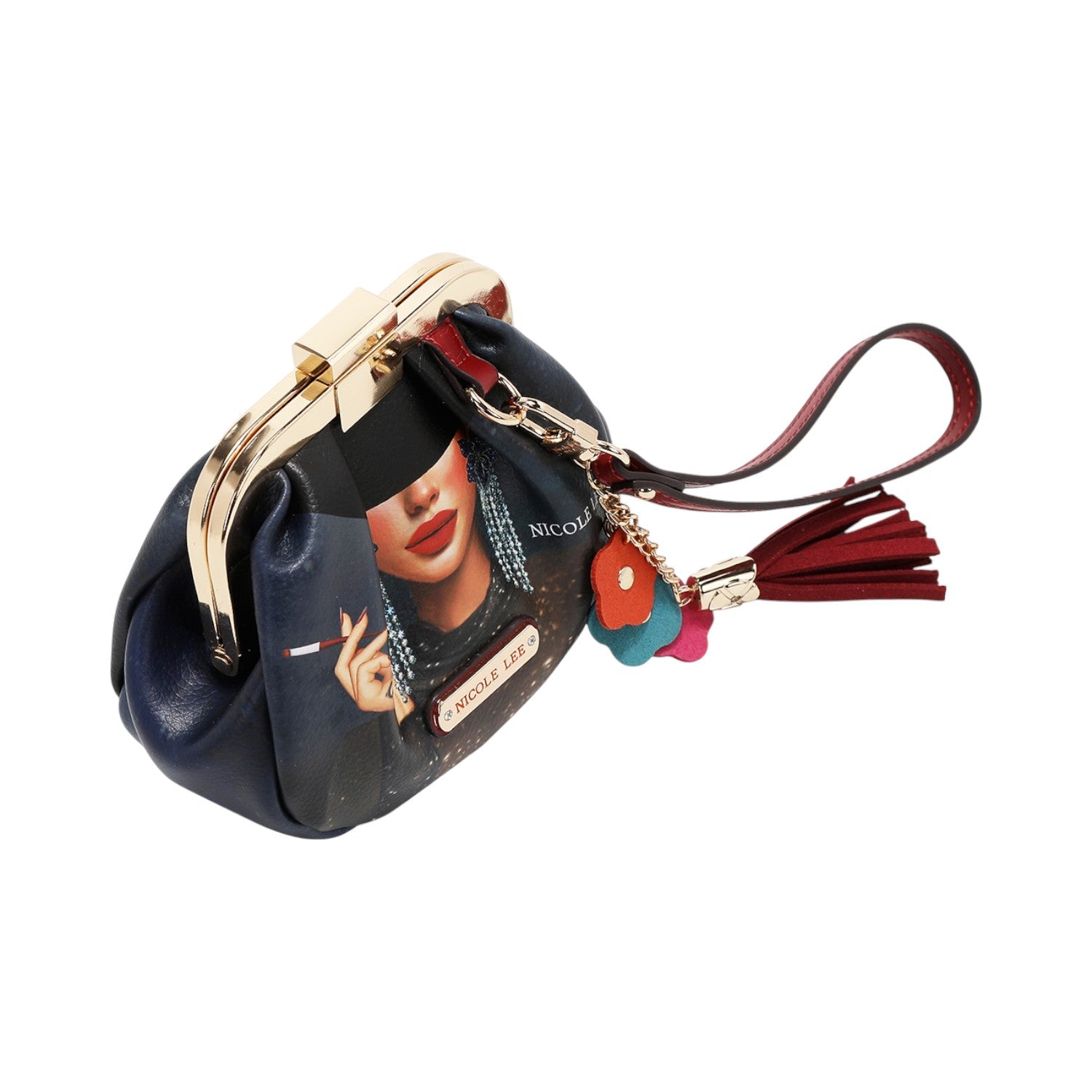 Monedero con cierre clic Nicole Lee Samantha La Belleza - KimondoShop