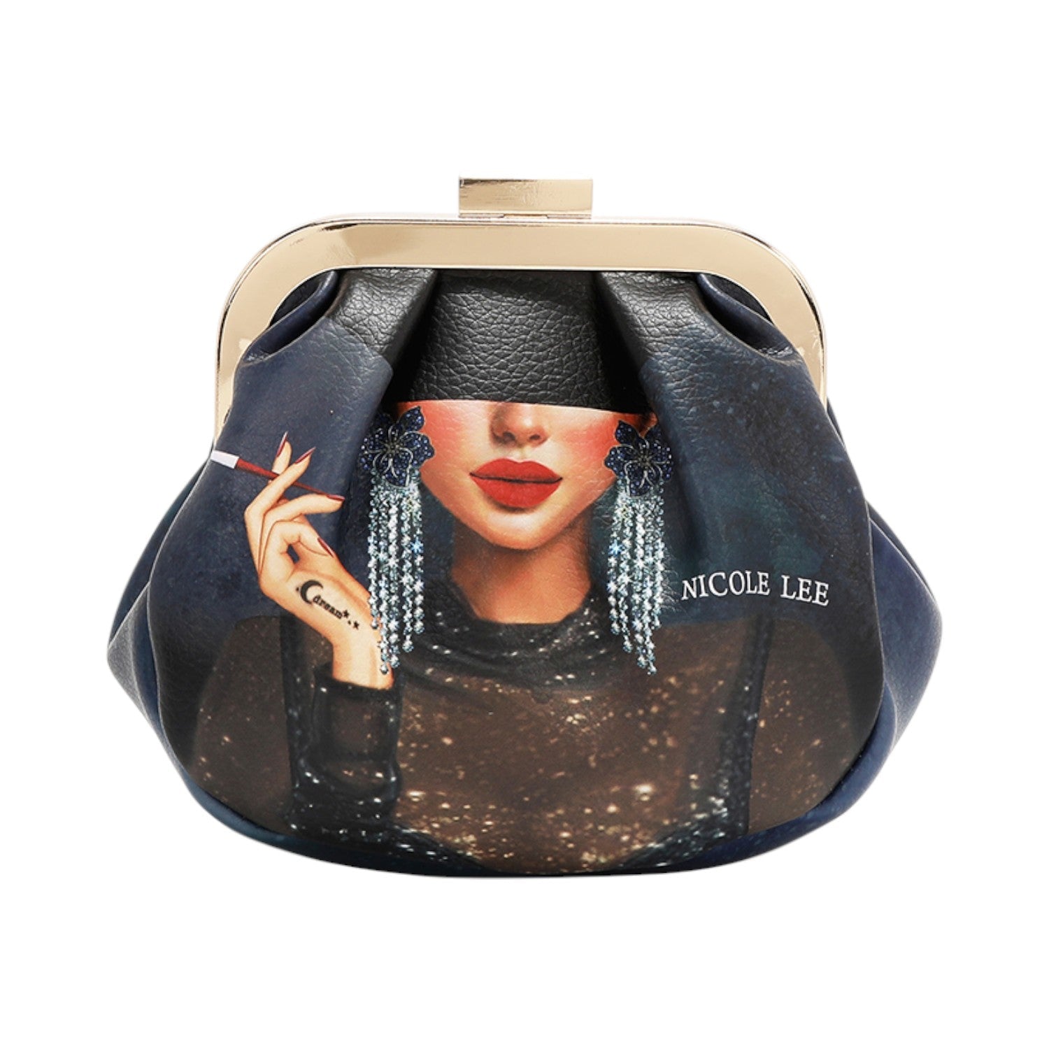 Monedero con cierre clic Nicole Lee Samantha La Belleza - KimondoShop