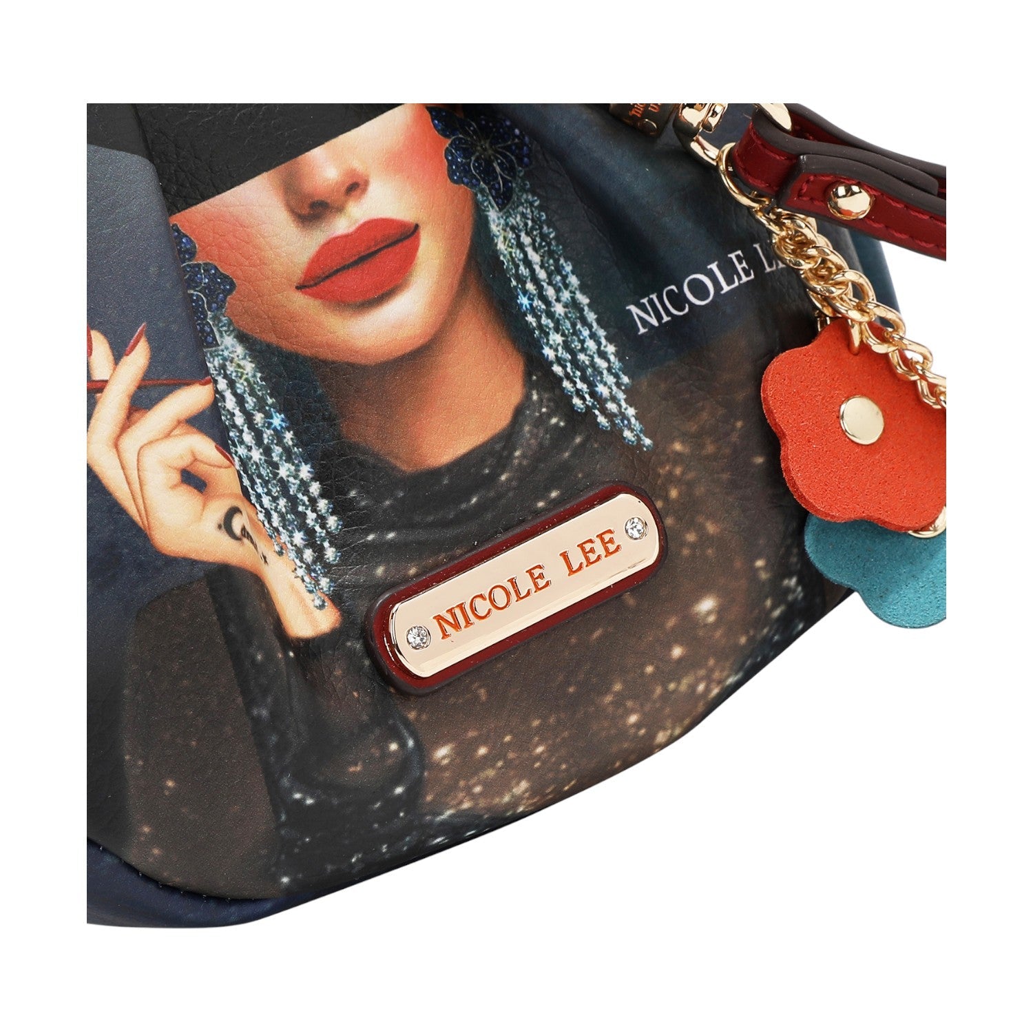 Monedero con cierre clic Nicole Lee Samantha La Belleza - KimondoShop