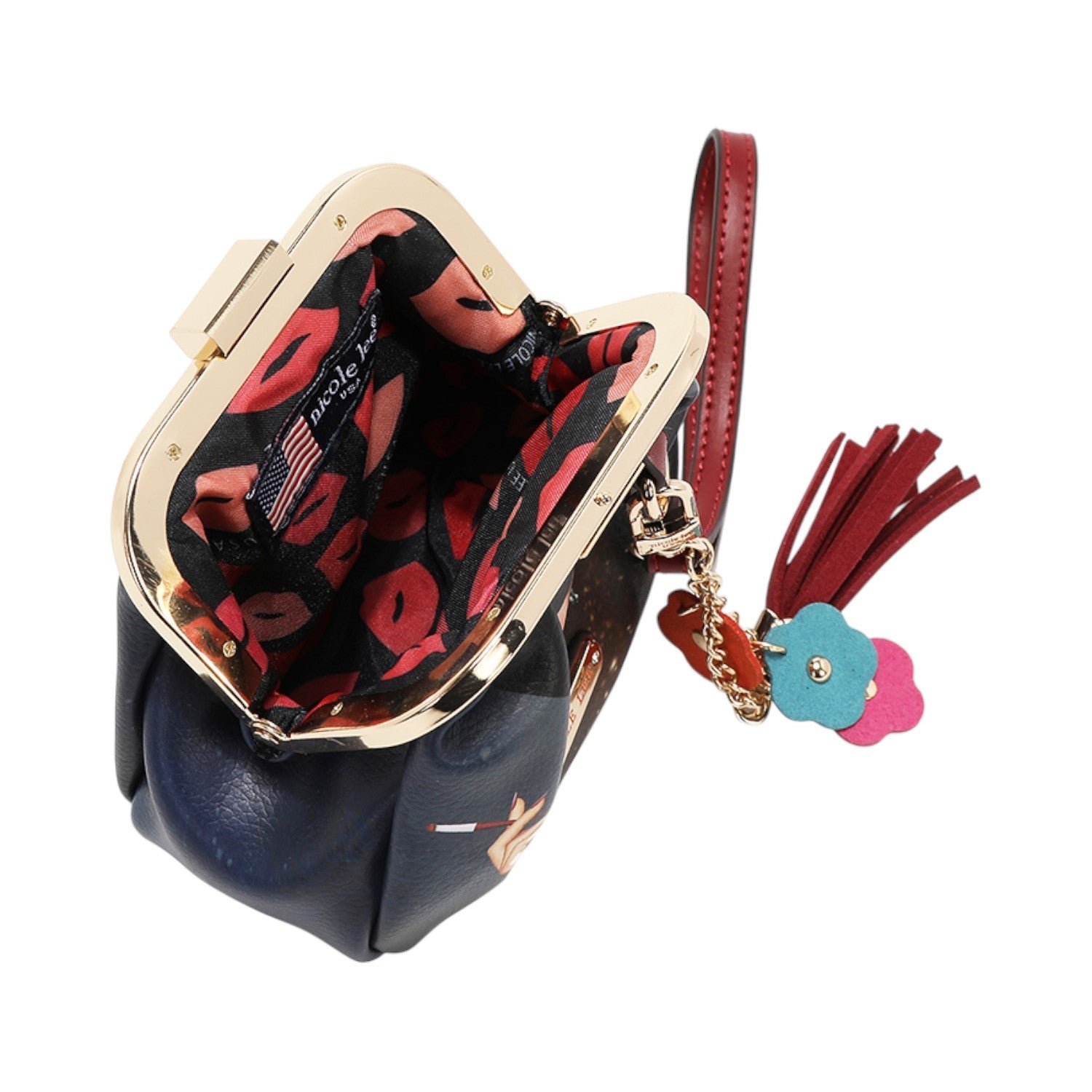 Monedero con cierre clic Nicole Lee Samantha La Belleza - KimondoShop