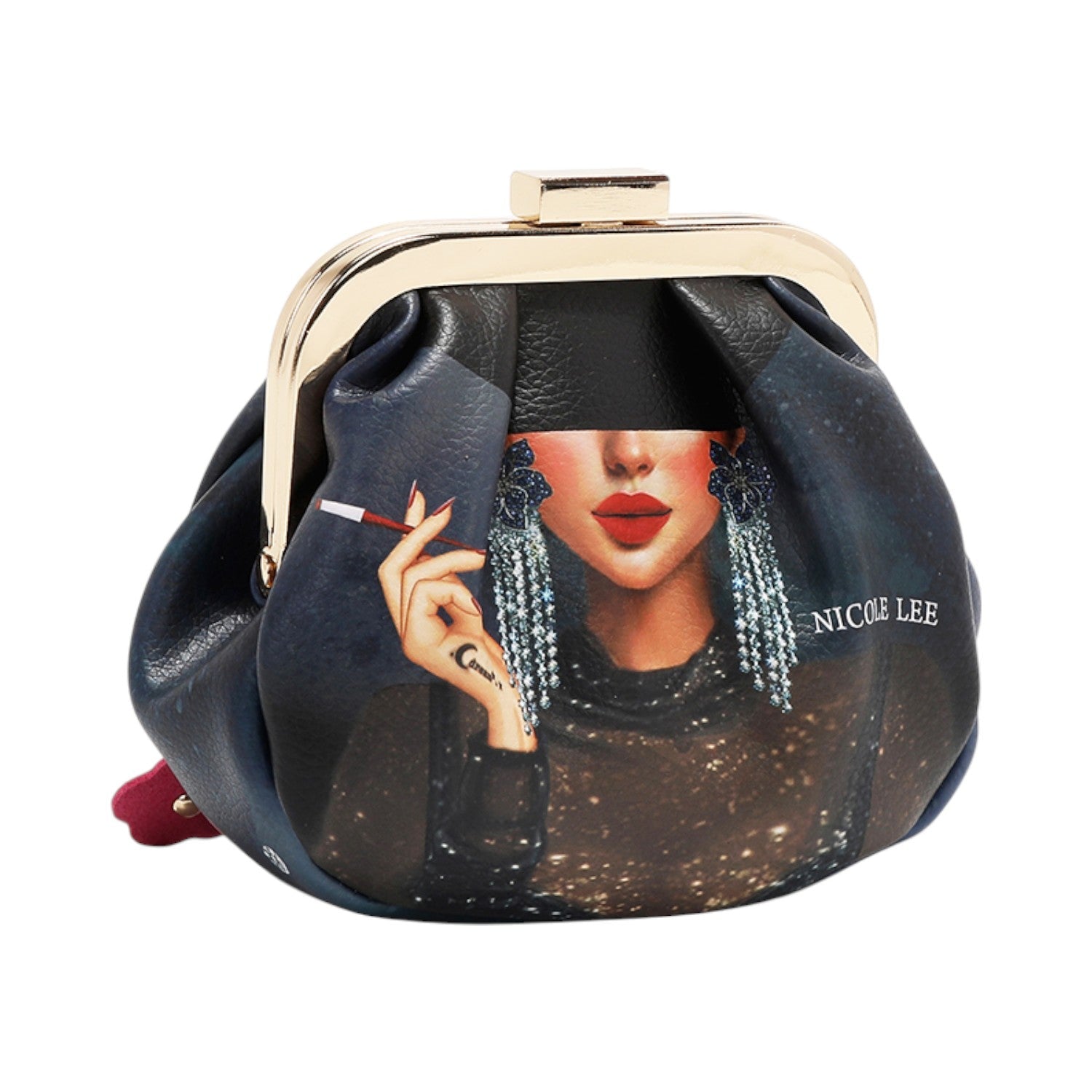 Monedero con cierre clic Nicole Lee Samantha La Belleza - KimondoShop