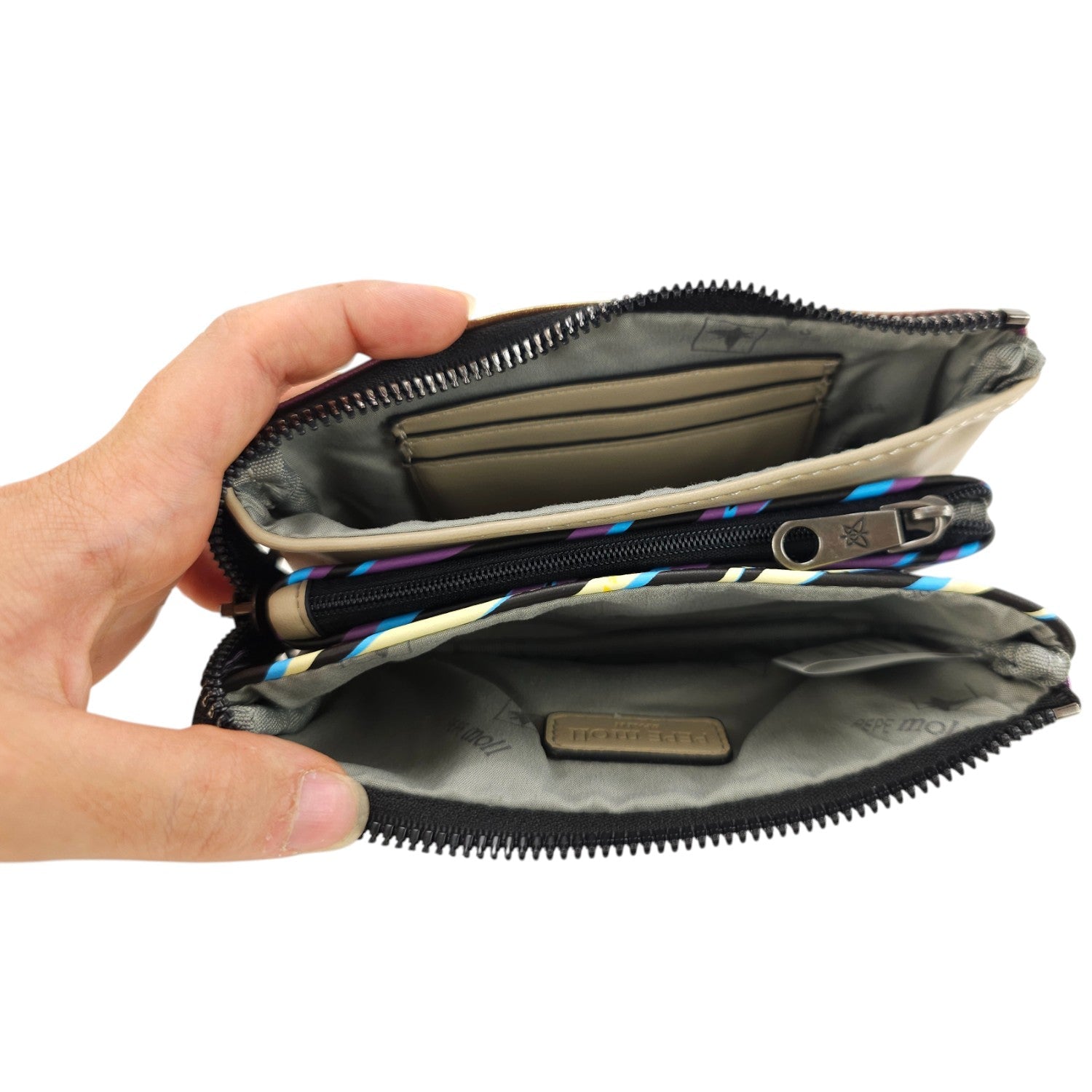 Monedero triple grande Pepe moll Melodie - KimondoShop