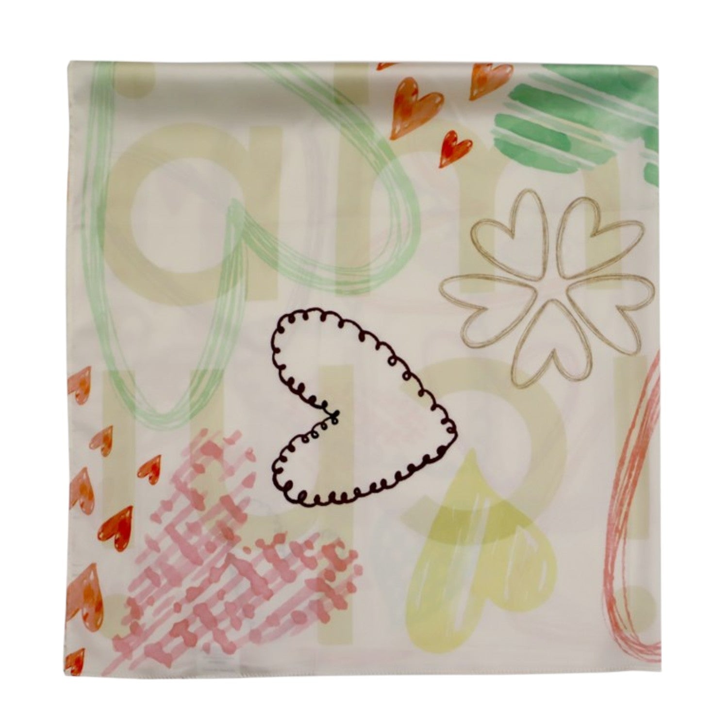 Pañuelo cuadrado Amichi Heart - KimondoShop