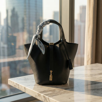 Bolso de mano Pregato Torino Negro