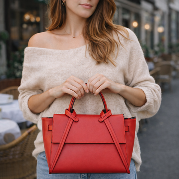 Bolso en Piel Pregato Icon Rojo
