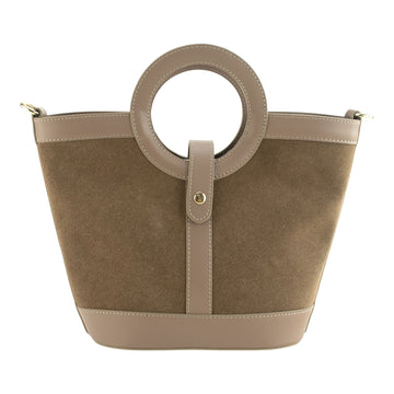 Bolso en piel Pregato Armonia Ante Taupe