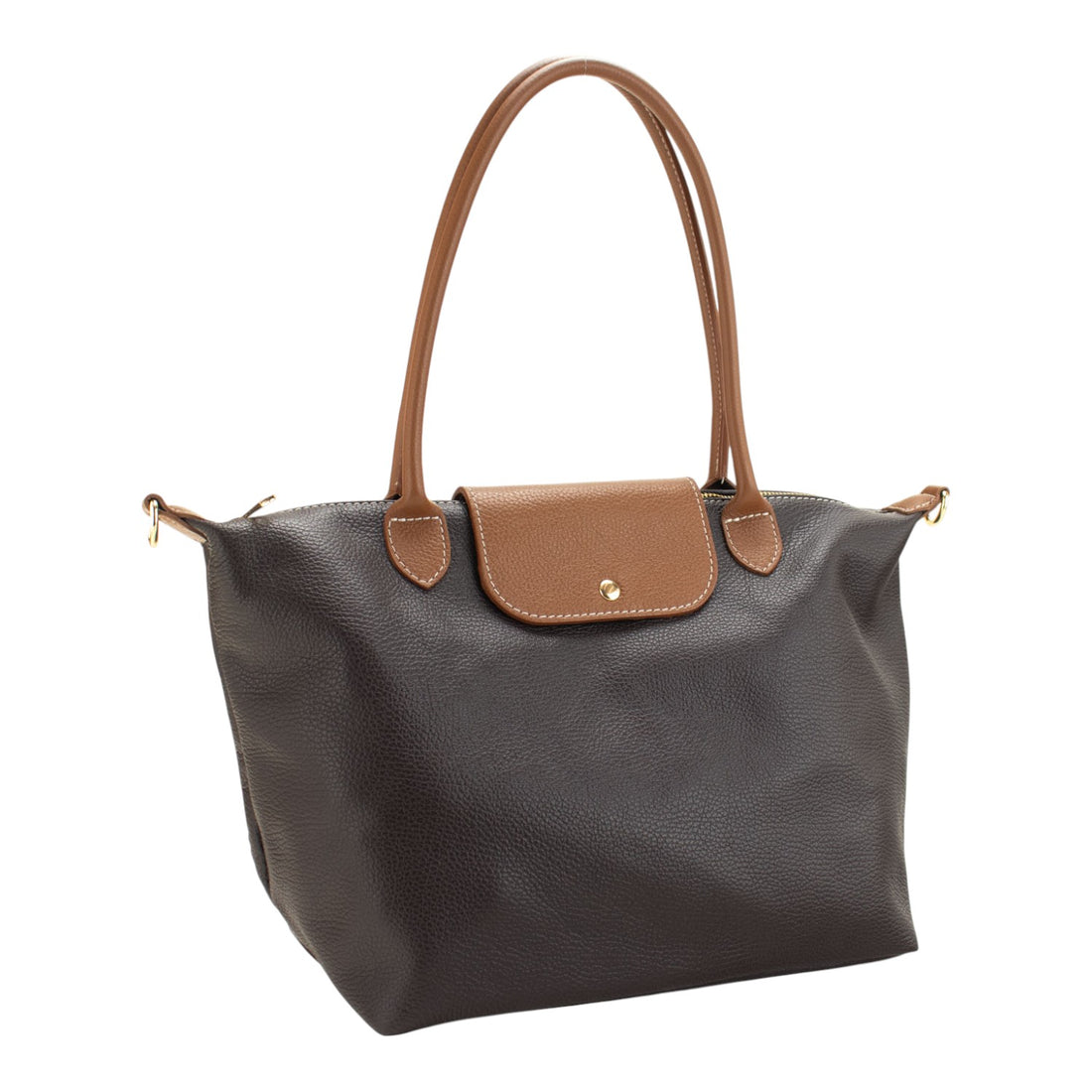 Bolso de Piel Pregato Allure Chocolate