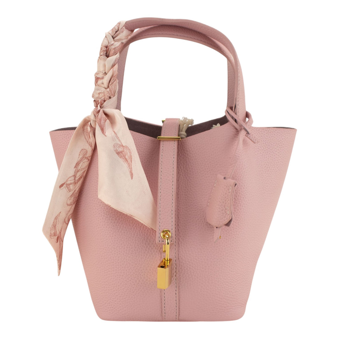 Bolso de mano Pregato Torino Rosa suave