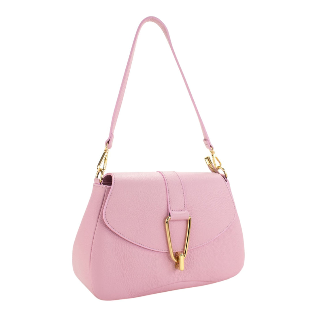 Bolso en Piel Pregato Arezzo Rosa claro