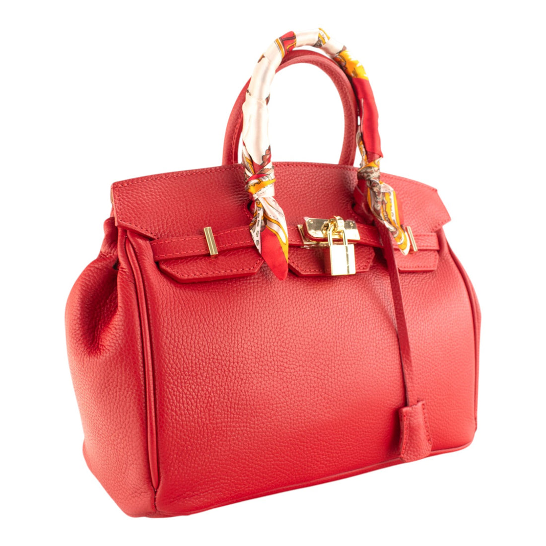 Bolso de mano Pregato Verona Rojo