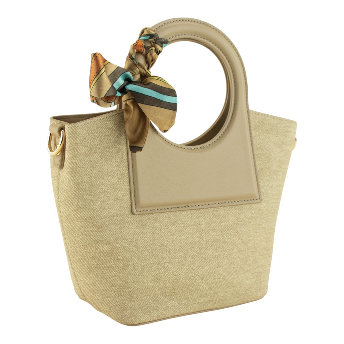 Bolso de mano Alchiara Colette Taupe