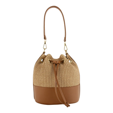 Bolso bucket en piel Pregato Zafira Cuero
