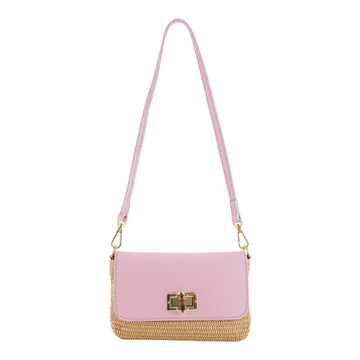 Bandolera en piel Pregato Marena Rosa