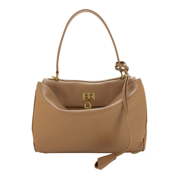 Bolso en piel Pregato Lussari Moka