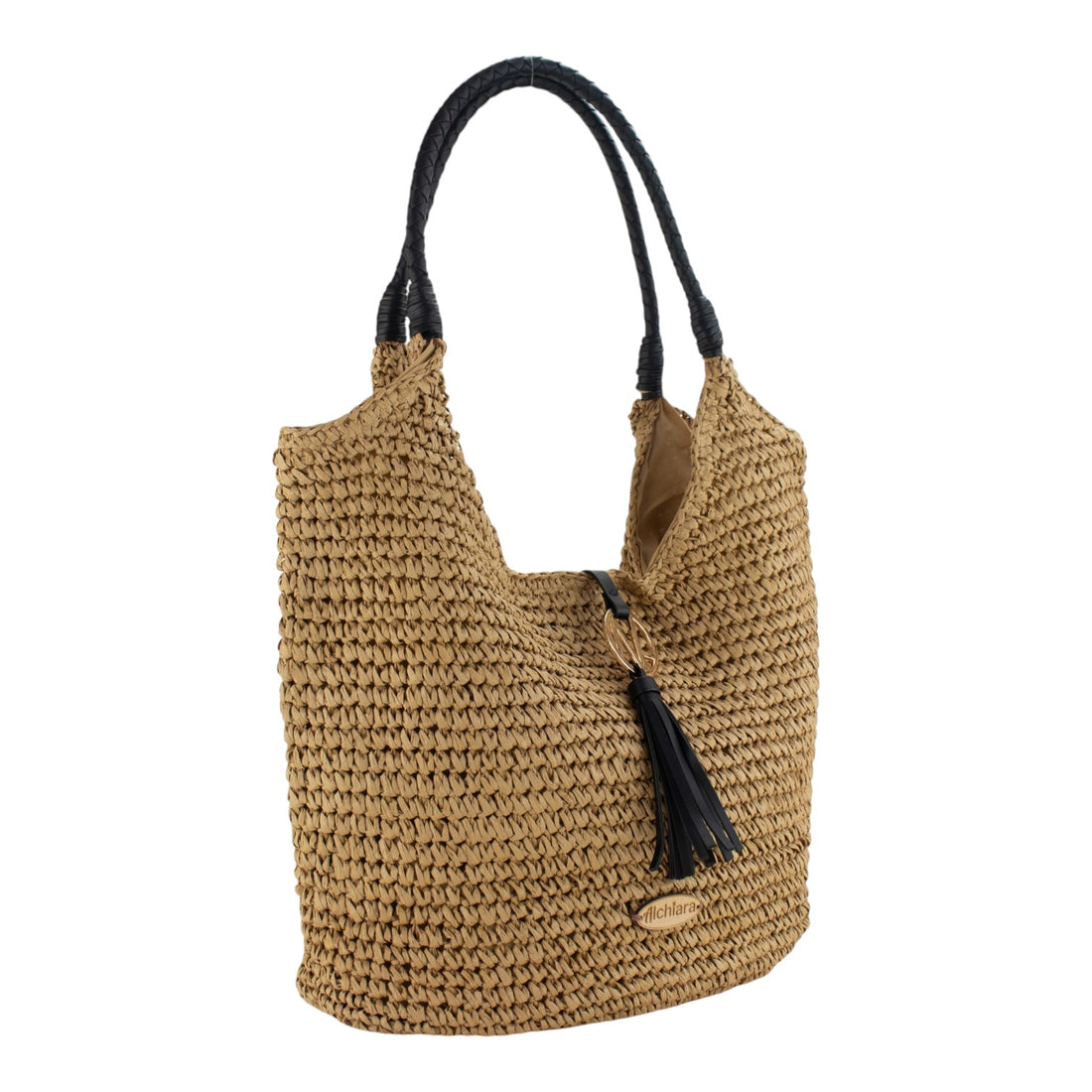 Bolso hobo Alchiara Melia Natural