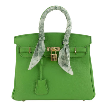 Bolso de mano Pregato Verona Gold Verde · 25cm