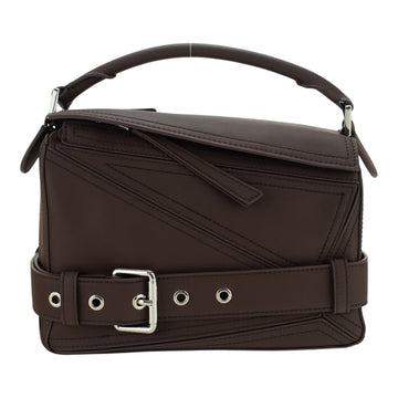 Bolso de Piel Pregato Modena Rock Chocolate