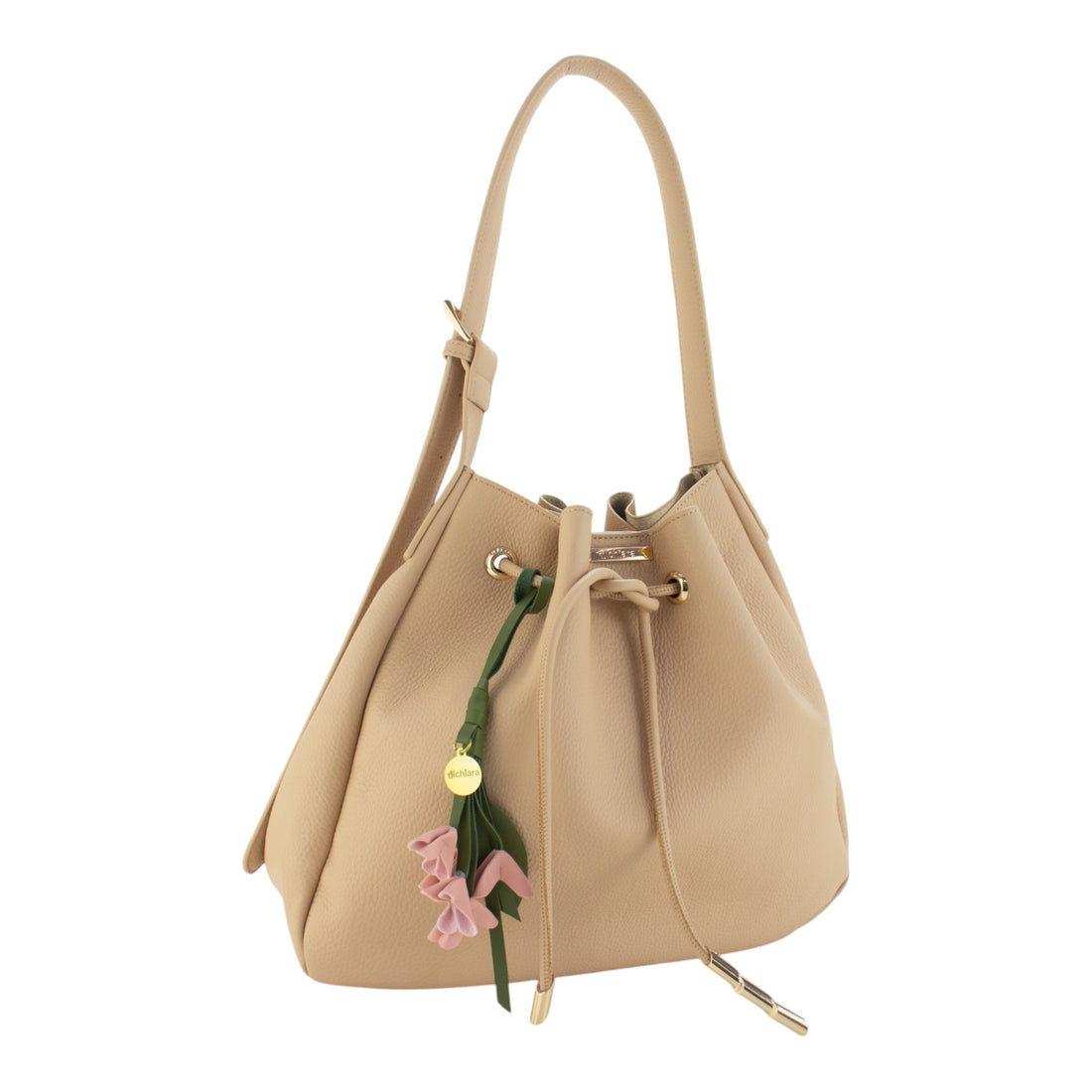 Bolso Bombonera Alchiara Iris Melocotón