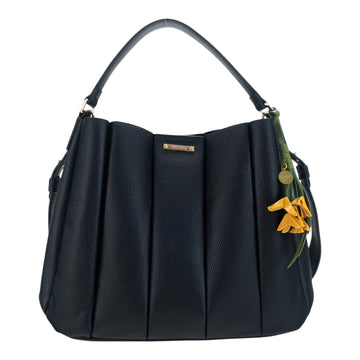 Bolso Shopper Alchiara Tulip Negro