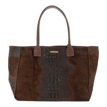 Bolso Shopper de Piel Pregato Velaria Camel