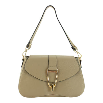 Bolso en Piel Pregato Arezzo Taupe