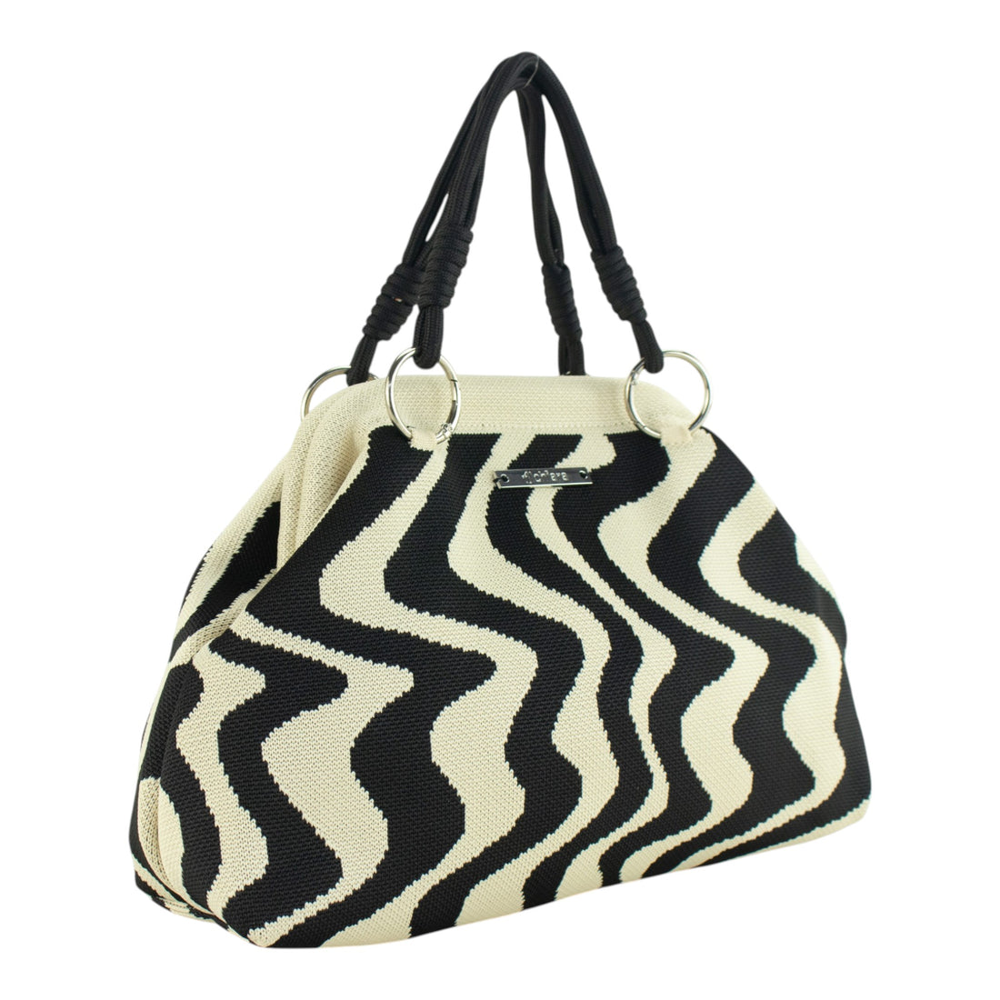 Bolso de mano Alchiara Zaira Negro