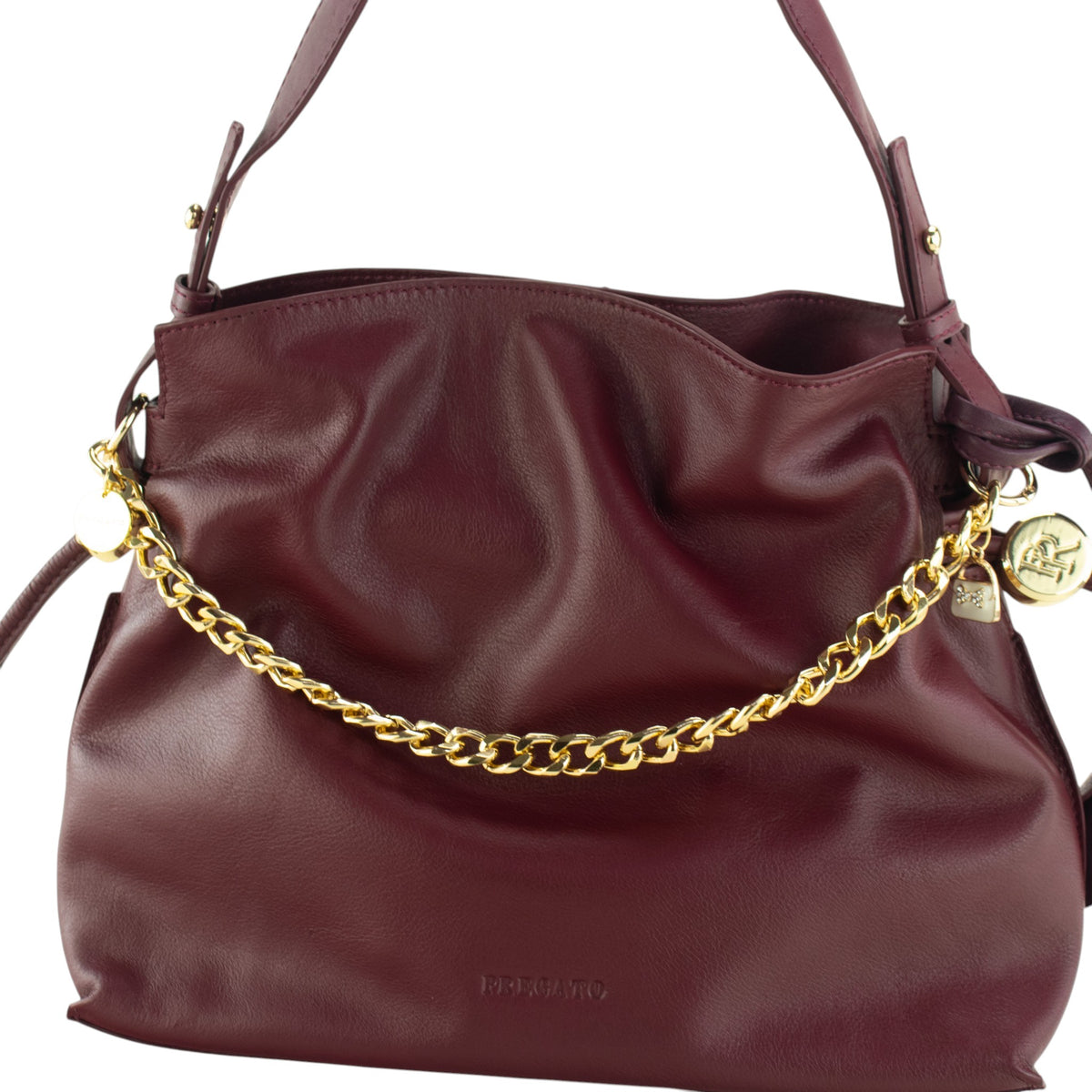 Bolso Pregato con cadena dorada
