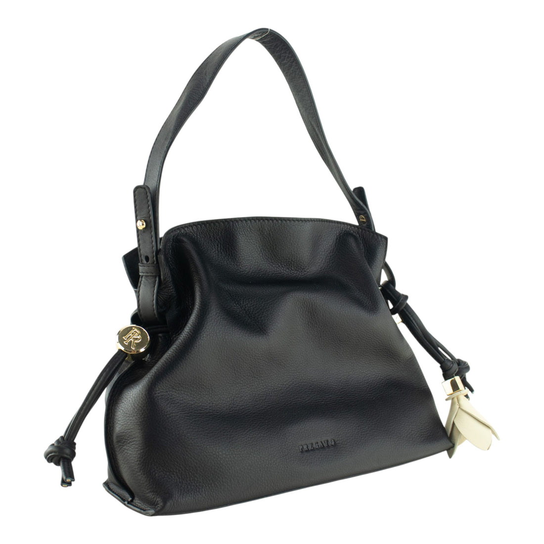 Bolso bandolera Pregato Lucca Premium Negro