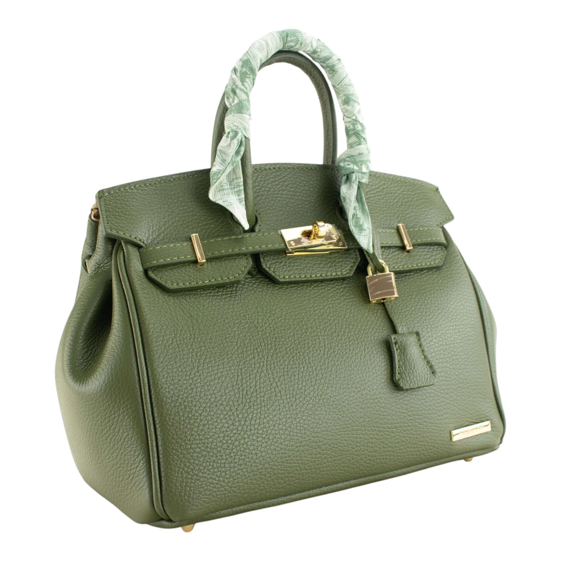 Bolso de mano Pregato Verona Verde