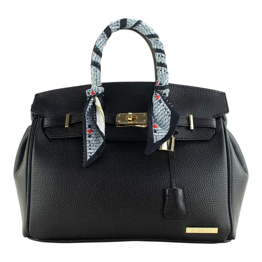 Bolso de mano Pregato Verona Negro
